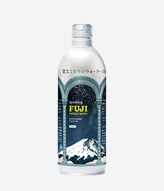 富士ミネラルウォータースパークリングアルミボトル缶