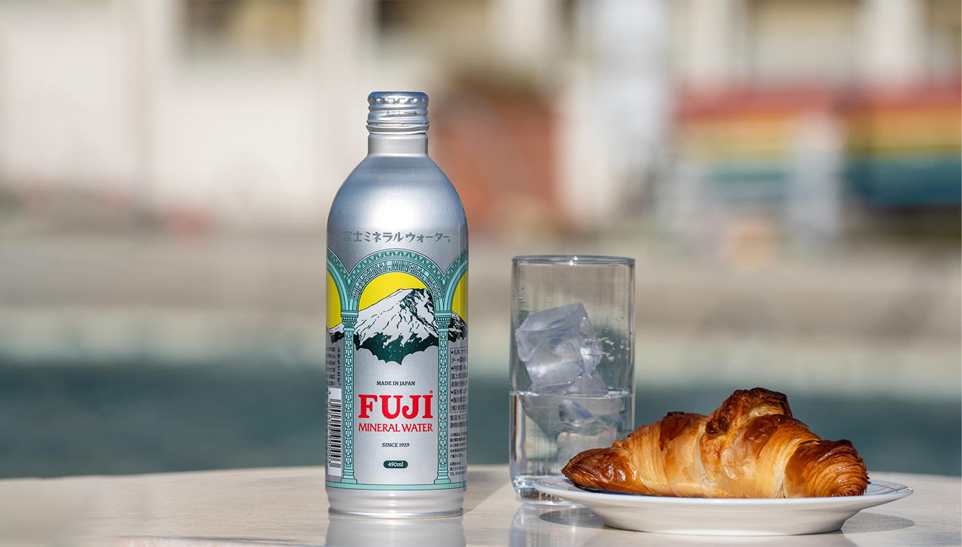 富士ミネラルウォーター「アルミボトル缶」好評販売中！